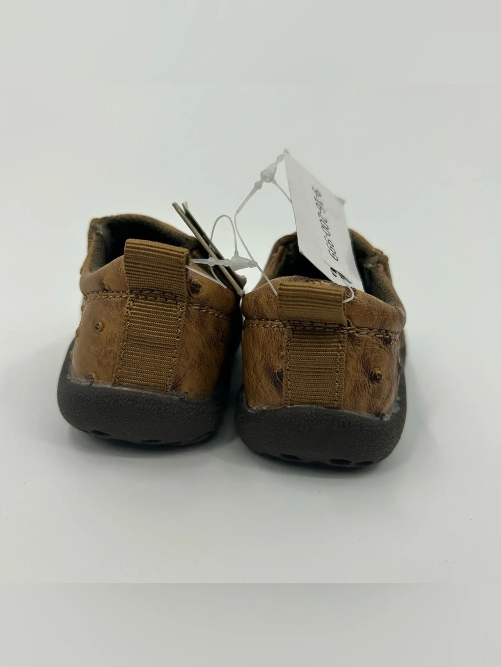 NWT Roper Cotter Infant Brown Slip-On Shoes